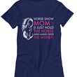 funny horse t shirt for women