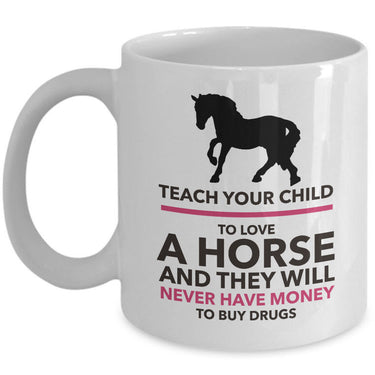Horse Coffee Mug - Horse Lovers Gift Idea - 