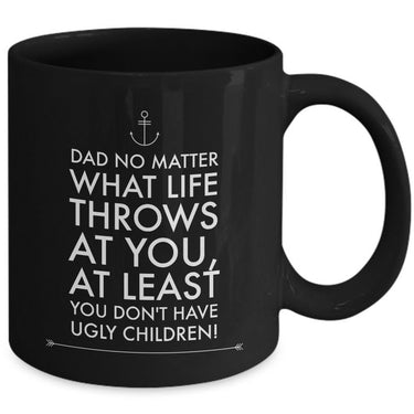 Dad Coffee Mug - Funny Fathers Day Gift From Son Or Daughter - 