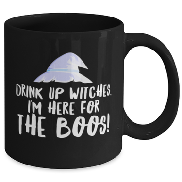 Funny Halloween Witch Mug. Witch Gifts. Witch Home Decor. Witch Accessories. Witch On Broomstick. Witch Items. Halloween Gift For Women