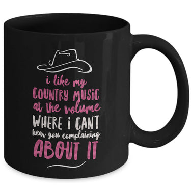 Country Music Mug - Funny Gift For Country Music Lovers - 