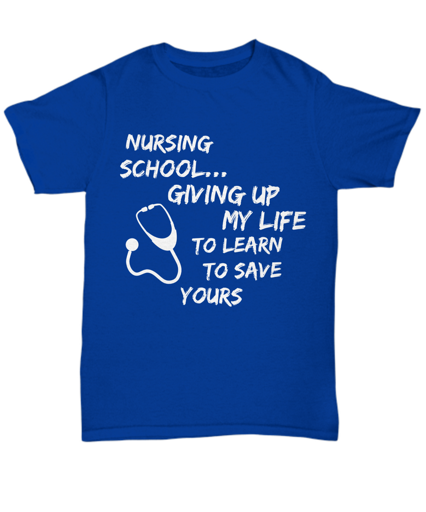 I Put the BS in BSN T-shirt Funny Nursing School Graduation 