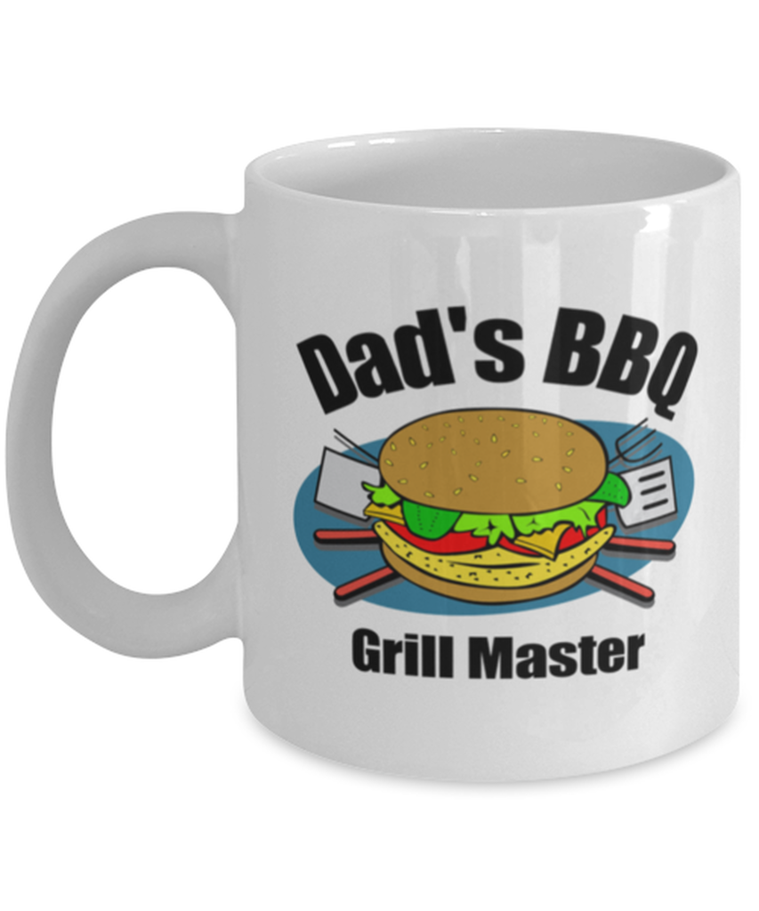 Funny Dad BBQ Grill Master Coffee Mug, Grill Gift For Men
