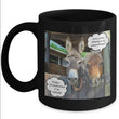 Donkey Mug - Ceramic Donkey Cup - Gift For Donkey Lover - Donkey Gift - "Are You Always A Smartass"
