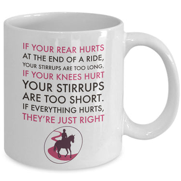 Horse Coffee Mug - Funny Horse Lover / Cowgirl Gift - 
