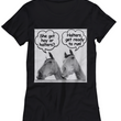 Horse T Shirt For Women - Funny Horse Lovers Gift For Women And Girls - "She Got Hay Or Halters?"