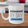 Accountant Coffee Mug - Funny Accounting Gift - "Accountant By Day Chef By Night"