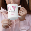Homeschool Coffee Mug - Funny Gift For Homeschooling Moms - "Chaos Coordinator" - Non Religious Homeschool Gift For Moms - Homeschool Mom Stuff