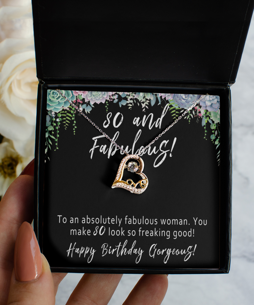 80th birthday jewelry top