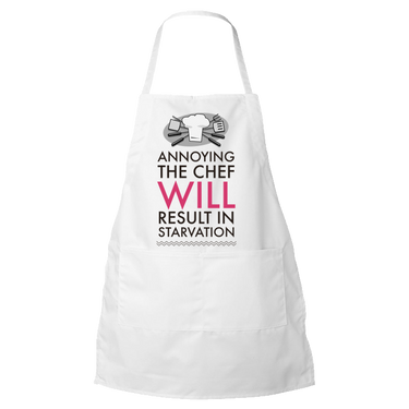 Chef Apron - Funny Gift For Chefs / Cooks - Mother's Day Or Father's Day Gift - 