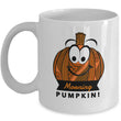 Pumpkin Coffee Mug - Fall Or Autumn Gift Idea - "Morning Pumpkin"