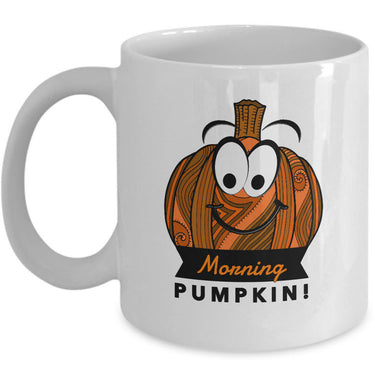 Pumpkin Coffee Mug - Fall Or Autumn Gift Idea - 