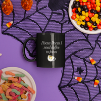 Funny Halloween Mug, Halloween Coffee Mug, Witchy Coffee Lover Gift, Hocus Pocus Mug, Spooky Season Gift - Hocus Pocus I Need Coffee To Focus
