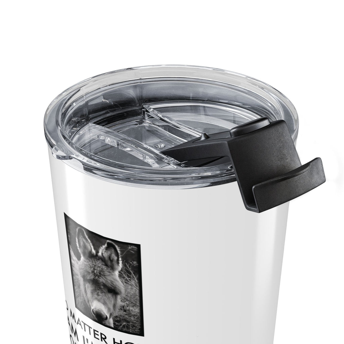 Funny Donkey 20oz Tumbler for Women – Donkey Lover Gift – “No Matter How Old I Am”
