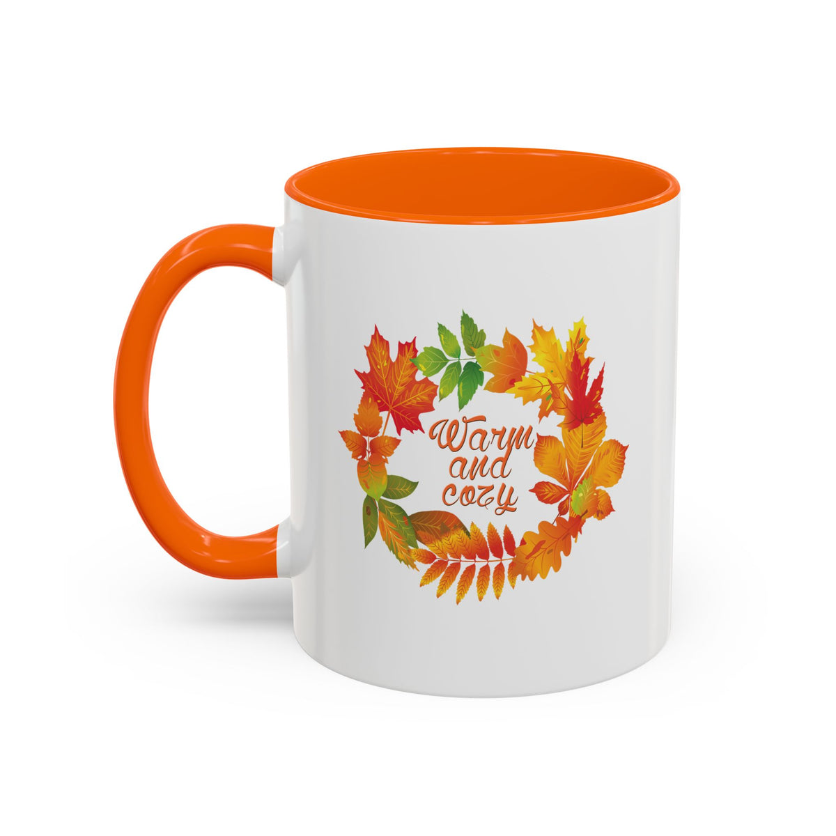 Fall Mug, Autumn Coffee Mug, Cozy Fall Coffee Cup, Fall Leaves Mug, Autumn Gift for Her, Cozy Season Mug - Warm and Cozy
