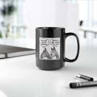 Funny Horse Lover Mug – Equestrian Humor Gift for Horse Girls & Horse Moms - "She got hay or halters?"