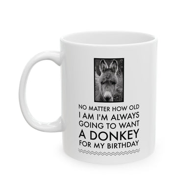 Donkey Mug - Donkey Birthday Or Christmas Gift For Donkey Lovers - 