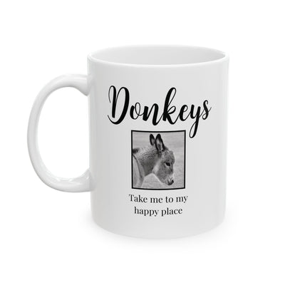 Donkey Lover Coffee Mug Gift – Birthday Or Christmas Present For Animal Lovers - 
