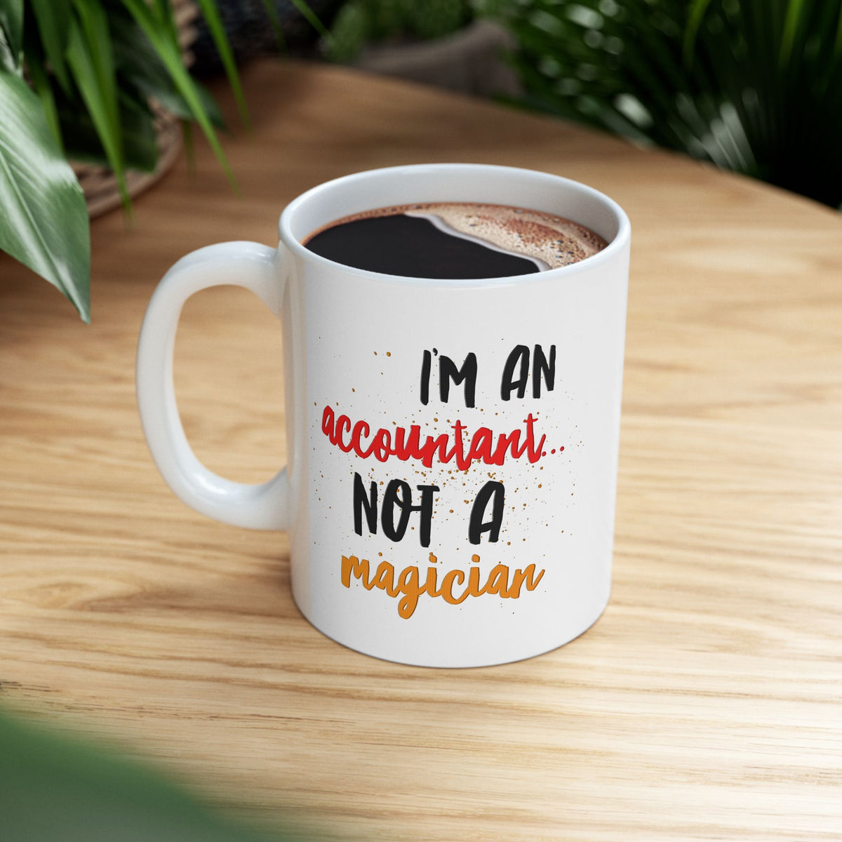 accountant powered by coffee mug Accountant Coffee Mug (11oz Or 15oz) - Funny Accounting Gift