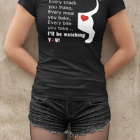 Funny Dog Lover T-Shirt - Dog Mom Or Dog Dad Gift - Unisex Dog Shirt For Dog Owners - Gift For Dog Lovers - Every Snack You Make V2