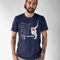 Funny Dog Lover T-Shirt - Dog Mom Or Dog Dad Gift - Unisex Dog Shirt For Dog Owners - Gift For Dog Lovers - Every Snack You Make V2