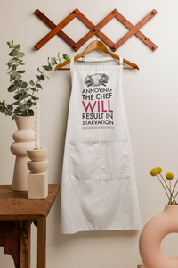 Load image into Gallery viewer, Chef Apron - Funny Gift For Chefs / Cooks - Mother&#39;s Day Or Father&#39;s Day Gift - &quot;Annoying The Chef&quot;
