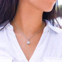 Personalized Mother in Law Necklace – Meaningful Mother in Law Gift, Custom Jewelry with Heartfelt Message Card - "I'm so lucky to have you in my life"