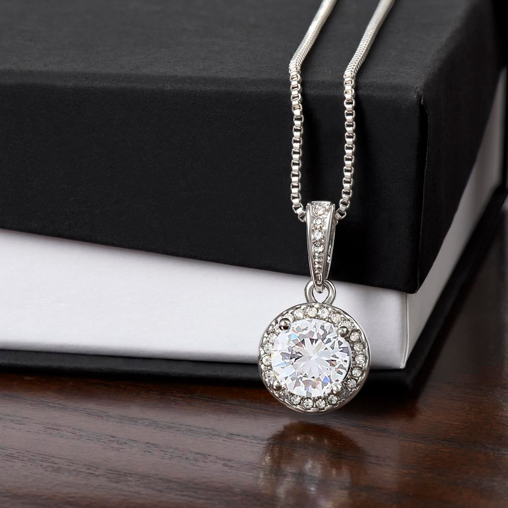 Personalized Granddaughter Necklace Gift from Grandparents – Meaningful Custom Granddaughter Jewelry Keepsake - "You are an incredible blessing in our lives"