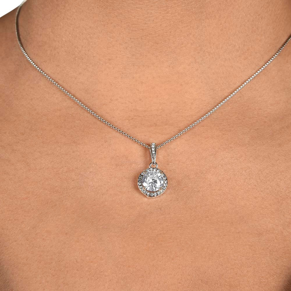 Personalized Granddaughter Necklace Gift from Grandparents – Meaningful Custom Granddaughter Jewelry Keepsake - "You are an incredible blessing in our lives"