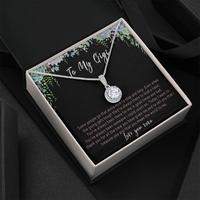 Gigi Necklace – Meaningful Gigi Gift from Grandkids, Sentimental Gigi Jewelry for Birthday, Christmas or Mother's Day - "Some people go that extra mile"