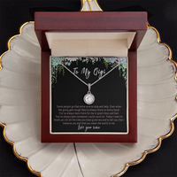 Gigi Necklace – Meaningful Gigi Gift from Grandkids, Sentimental Gigi Jewelry for Birthday, Christmas or Mother's Day - "Some people go that extra mile"
