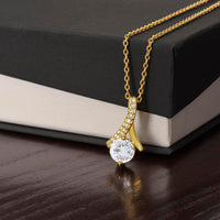 Mother of the Bride Necklace Gift – Wedding Day Present for Mother of the Bride, Jewelry Gift from Groom - "From the very moment I met her"