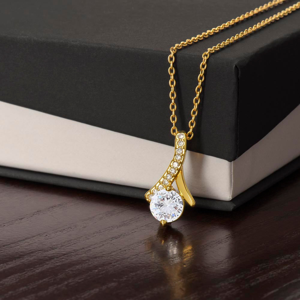 Sister Maid of Honor Necklace – Sentimental Maid of Honor Gift from Bride to Sister, Wedding Day Gift for Maid of Honor Sister - "You've been there for me"
