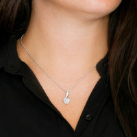Sister-in-Law Necklace Gift – Thoughtful Thank You Jewelry with Heartfelt Message Card - "Sometimes we need someone to simply be there"