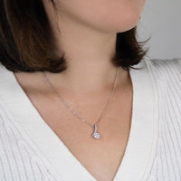 Mother of the Groom Necklace Gift – Wedding Day Present for Mother of the Groom, Jewelry Gift from Bride – “From the Very Moment I Met Him”