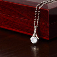 Personalized Step Sister Necklace – Custom Step-Sister Gift, Stepsister Jewelry for Birthday, Christmas or Mother's Day – “Even though we are not related by blood”