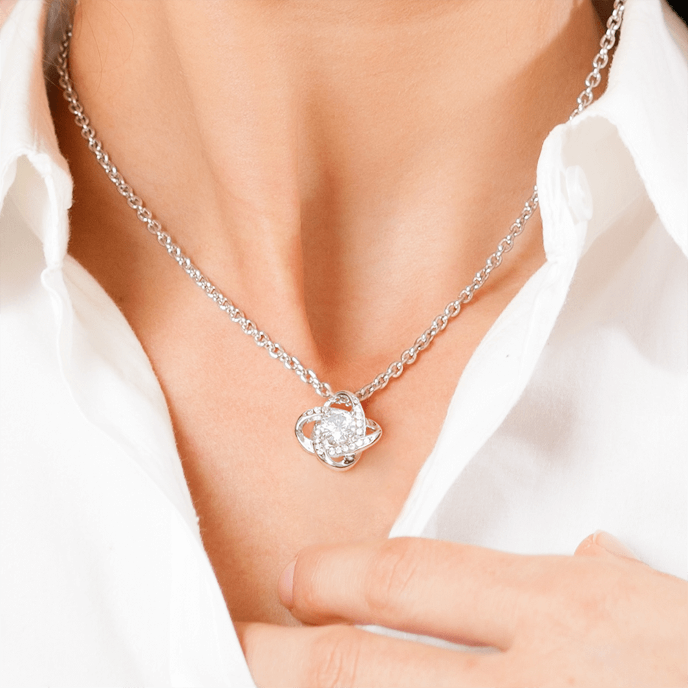 To My Daughter – Everyday Encouragement & Support Necklace from Mom for Tough Times - "When its too hard to look back"