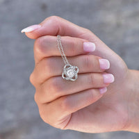 Bestie Necklace – Meaningful Best Friend Gift, Love Knot Jewelry for a Special Friend - "We all need one friend who understands"