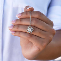 Bonus Mom Necklace – Stepmom Gift from Stepdaughter or Stepson, Sentimental Jewelry Gift Idea for Mother Figure - "Family isn't always blood"
