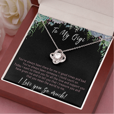 Gigi Necklace from Grandkids – Meaningful Gigi Birthday Gift, Sentimental Gift for Gigi Jewelry - 