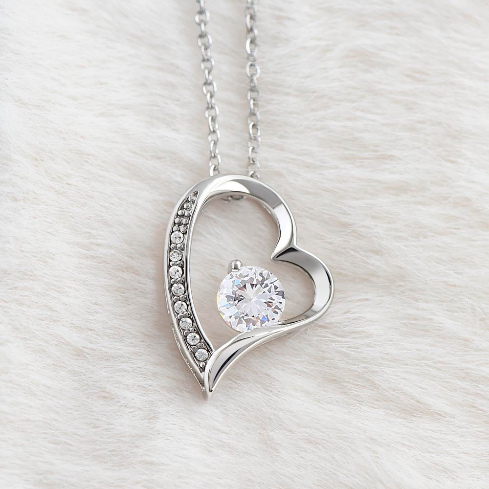 Personalized Fiancée Necklace Gift – Custom Romantic Engagement Jewelry for Future Wife, Meaningful Anniversary Birthday Present – “It's been said that you only truly fall in love once”