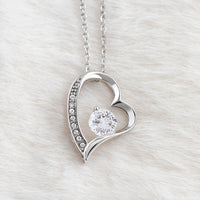 Personalized Fiancée Necklace Gift – Custom Romantic Engagement Jewelry for Future Wife, Meaningful Anniversary Birthday Present – “It's been said that you only truly fall in love once”