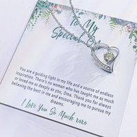 Oma Mother's Day Necklace Gift from Grandchild, To My Special Oma, "You are a guiding light in my life"