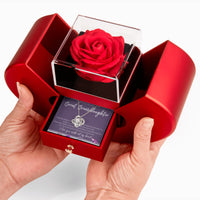 Great Granddaughter Necklace from Great Grandparent – Love Knot Jewelry in Luxury Rose Gift Box - I Hope You Always Know