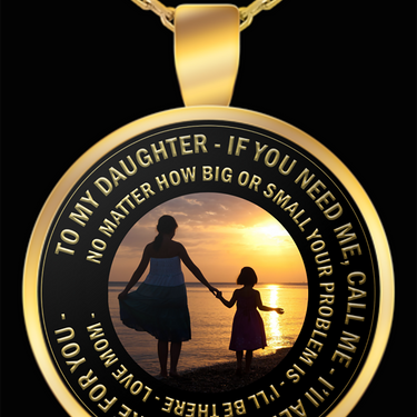 Daughter Necklace - Gift For Daughter From Mom - 