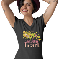 Thanksgiving T Shirt For Women Or Men - Grateful Blessed Shirt - Blessed Shirt - Giving Thanks Shirt