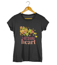 Load image into Gallery viewer, Thanksgiving T Shirt For Women Or Men - Grateful Blessed Shirt - Blessed Shirt - Giving Thanks Shirt
