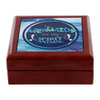 Mermaid Jewelry Box - Gift For Mermaid Lovers - Mermaid Gift Box - "Mermaids Are My Spirit Animal"