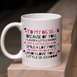Sister Coffee Mug - Unique Big Sister Gift Idea - Older Sister Present -"To My Big Sis"