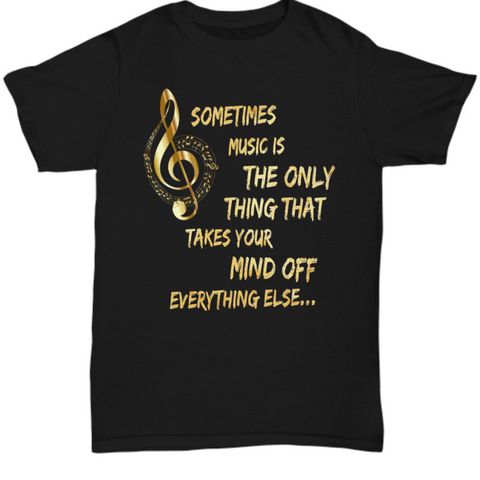 Music Lovers T Shirt - Music Lovers Gift Idea - 